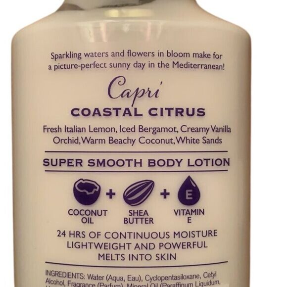 Bath & Body Works Capri Coastal Citrus Body Lotion - Picture 2 of 5